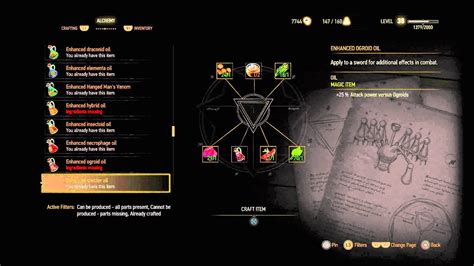 witcher 3 ekhidna decoction code.